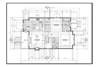 do architectural and construction drawings, PDF to cad, 2d floorplan, blueprint