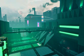 do level , environment and lighting design in unreal engine 5