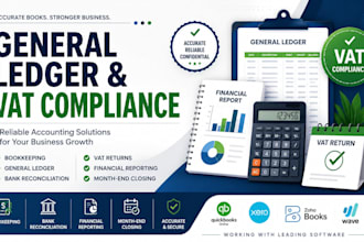 manage general ledger accounting and vat compliance for your business