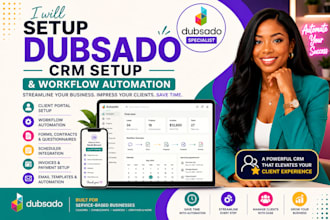 setup dubsado CRM client portal forms and workflow automation