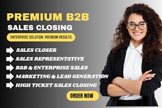 sales closer salesperson expert sales representative sales lead to close deal