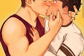 draw your nsfw furry comic page, sfw furry comic and anime furry character
