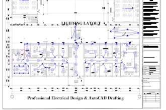 design electrical layouts on autocad