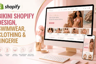 do shopify bikini swimwear swimsuit shopify lingerie adult wear website design