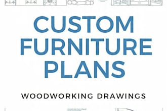 créateur custom fourniture woodworking plans and drawings