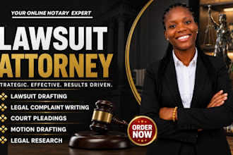 write legal agreements, motions, petitions, complaint, lawsuits and pleadings