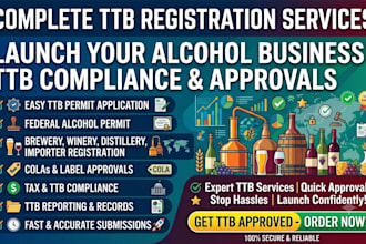 handle ttb permit, alcohol license, and ttb compliance