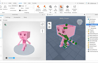 model custom roblox accessory ugc bundle rigging