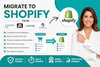 migrate your jtl shop gambio store to shopify with customization and seo