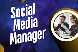 be your social media manager and do content planning