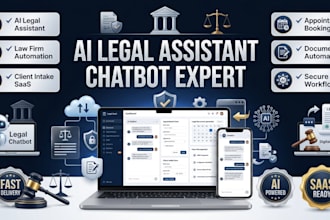 build ai attorney legal assistant chatbot law firm automation client intake case