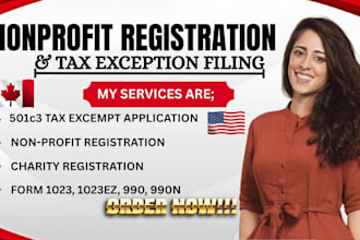 501c3 application nonprofit registration charity registration 1023ez bylaw 990