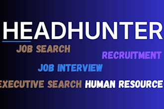 perform executive search and talent sourcing