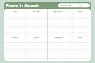 creo template canta modificabili per agenda planner e inviti