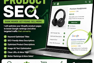 provide shopify listing optimization that will boost sales