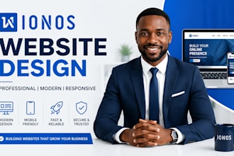 design responsive ionos website design redesign ionos website for your business