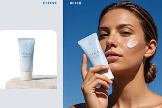 turn your product photo into a realistic ai photoshoot