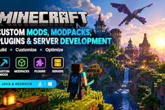 create custom mod minecraft modpack minecraft plugin server minecraft developer