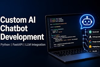 develop ai chatbot backend using fastapi and llm integration