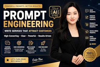 write SEO friendly ai prompts for content and marketing