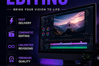 edit professional ads, shorts and social media videos