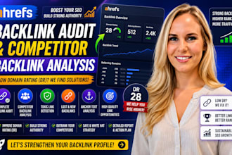 do ahrefs backlink audit and competitor analysis low domain rating DR