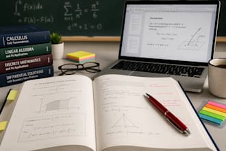 proofread and improve mathematics textbooks, course notes and lessons