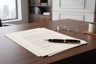 draft and review contracts, law research and legal documents