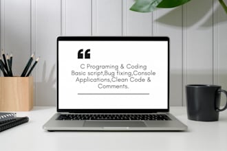 write basic c programming coding and solve programming tasks