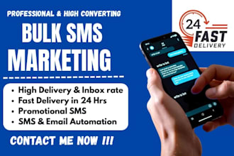 send bulk SMS marketing, text message marketing campaign, SMS and bulk SMS