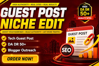 publish marketing guest posting and high authority backlink