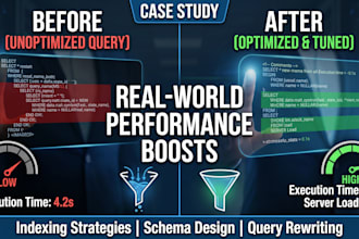 iwill optimize, tune, and speed up your mysql queries and database performance