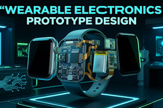 build functional wearable eletronics prototype with custom pcb
