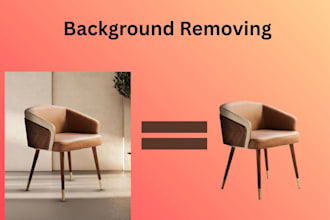 professionally remove and retouch backgrounds