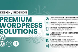 create wordpress website for your buisness