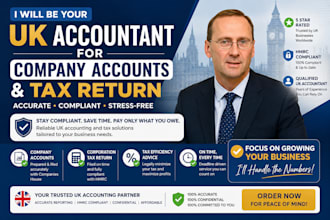 be your UK accountant for company accounts and tax return