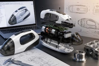 design manufacturable products with dfm, solidworks cad and prototyping
