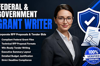 federal grant writer do rfp proposal government grant and tender writing