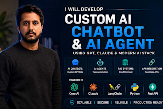 create ai chatbot, ai agent and rag solution for your business