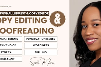 edit your grammar and proofread your writing