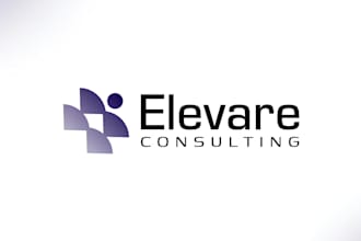 create a professional business, finance and consulting logo design