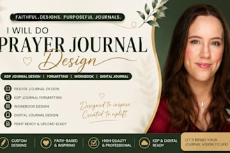 do prayer journal design kdp journal formatting journal workbook digital journal