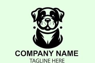 make an unique animal logo design