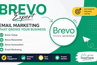 set up brevo email marketing, CRM and email campaigns