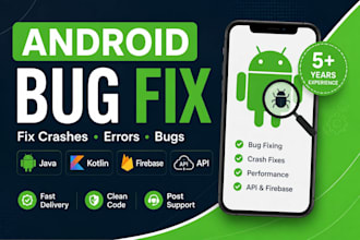 fix android app bugs crashes and firebase errors