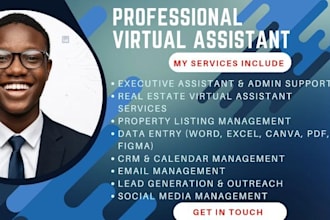 be a your administrative virtual assistant