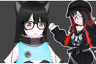 create twitch avatar pngtuber anime pfp gaming profile picture for streamer