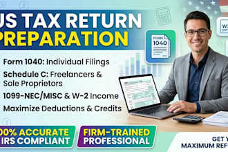 prepare form w2, w3, form 1099, 1040 and payroll reports