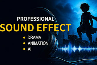 create sound effects and music for animation