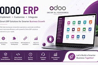 implement, customize and deploy odoo erp for your business